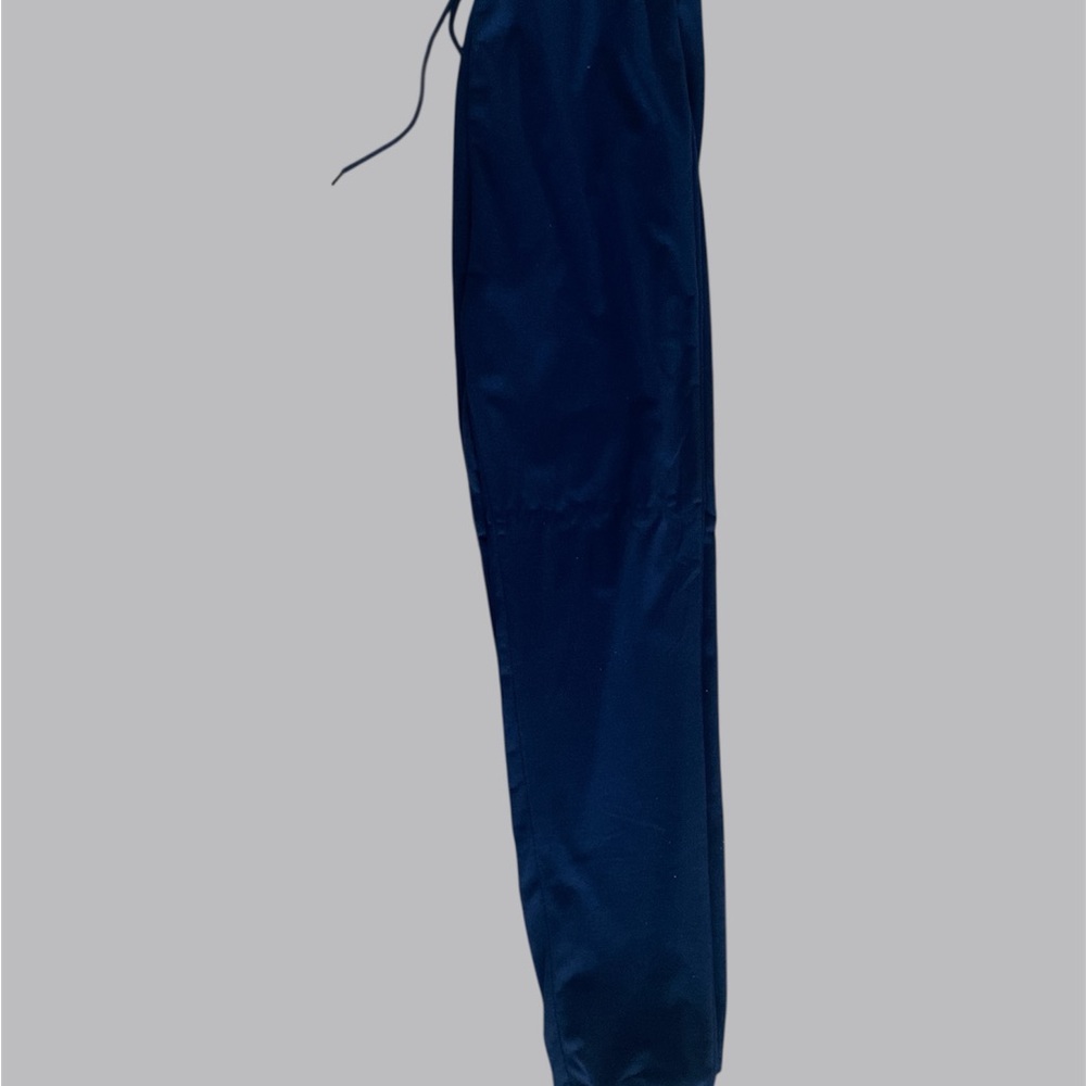 Women Navy Blue Hoodie and Jogger Set - Picture 3 of 3